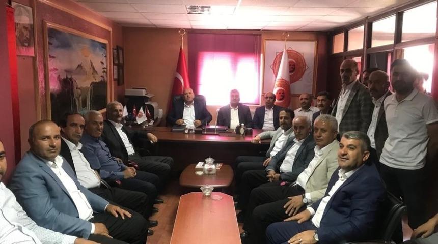 AK Parti heyetinden Başkan Er ve Kaya’ya ziyaret