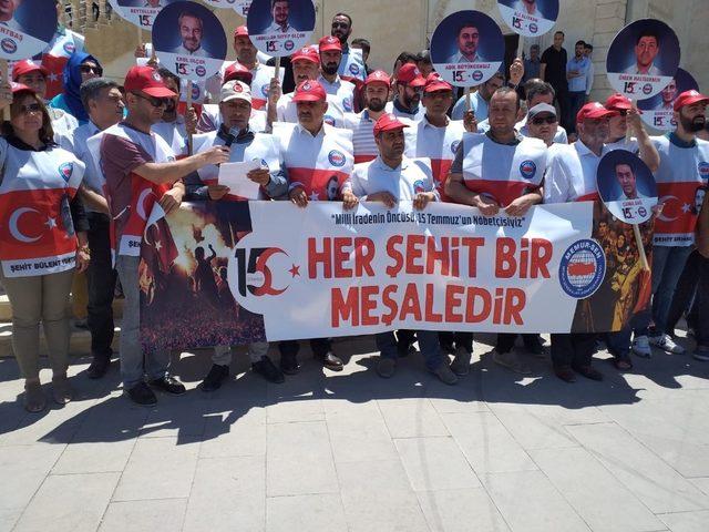 Mardin’de 15 Temmuz Demokrasi ve Milli Birlik yürüyüşü