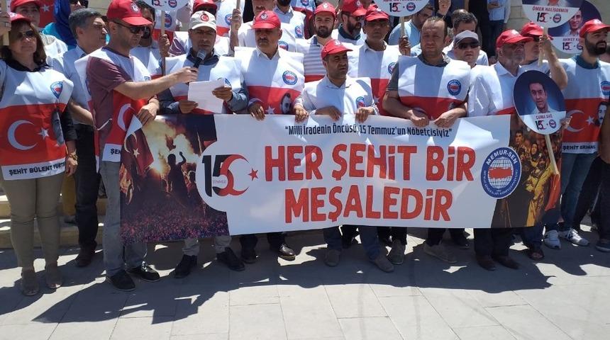 Mardin&rsquo;de 15 Temmuz Demokrasi ve Milli Birlik y&uuml;r&uuml;y&uuml;ş&uuml;