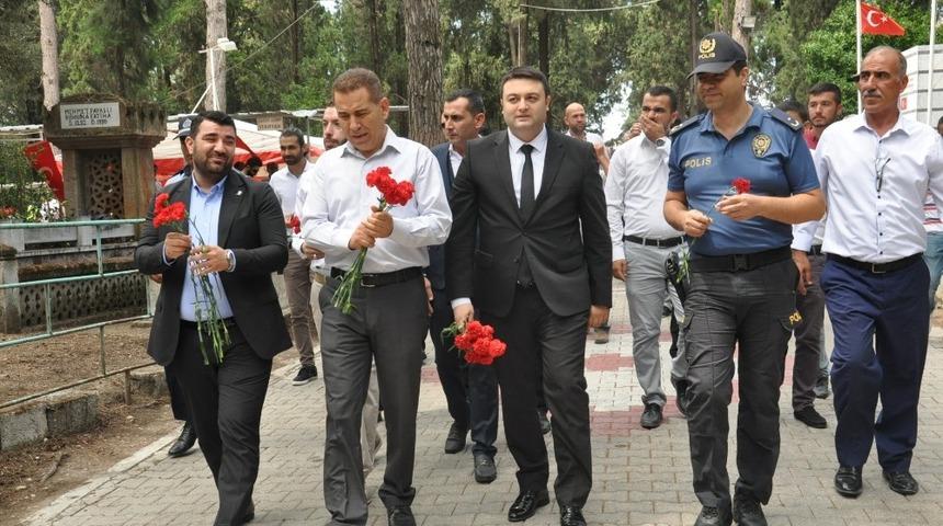 Ceyhan&rsquo;da 15 Temmuz şehitleri anıldı