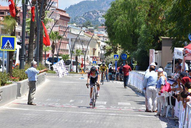 15 Temmuz bisiklet yarışı, Marmaris'te sona erdi