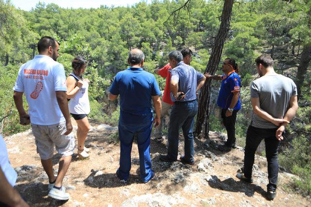 Güver Uçurumu’nda erkek cesedi bulundu