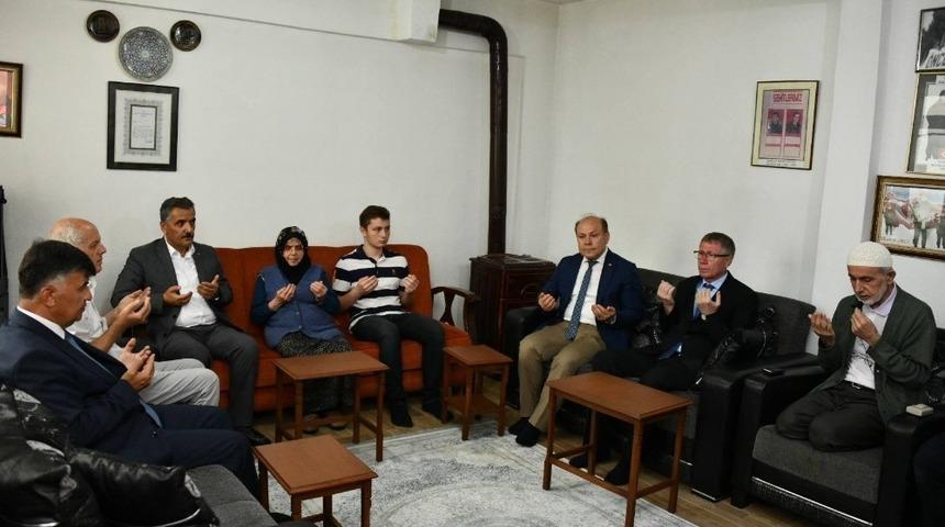 Şehit Astsubay İlhan Hamlı ve babası i&ccedil;in mevlit okutuldu