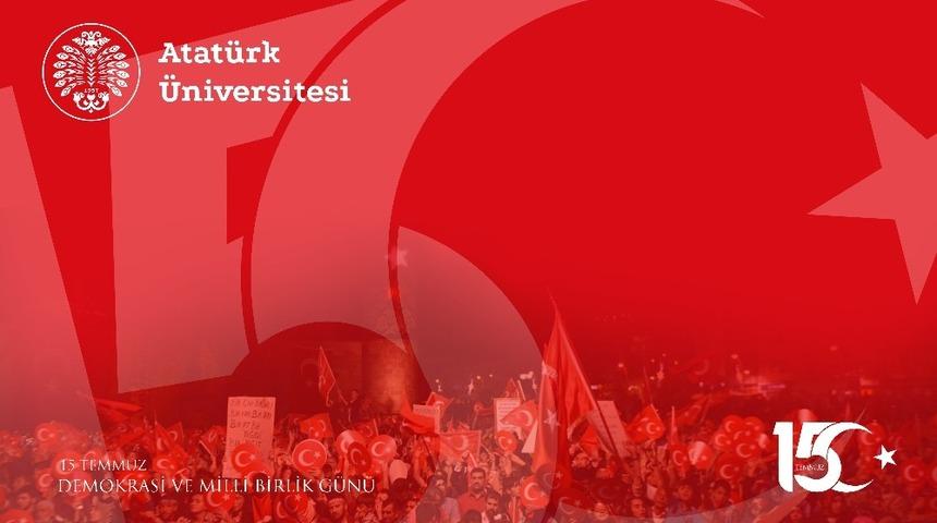 15 Temmuz Demokrasi ve Mill&icirc; Birlik G&uuml;n&uuml;