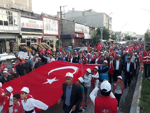 Çaldıran’da 15 Temmuz Demokrasi ve Milli Birlik Günü