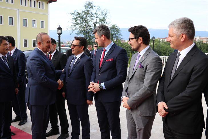 Dışişleri Bakanı Çavuşoğlu Kuzey Makedonya'da G1