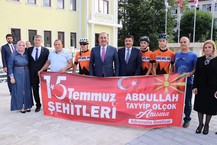 Dışişleri Bakanı Çavuşoğlu Kuzey Makedonya'da G4