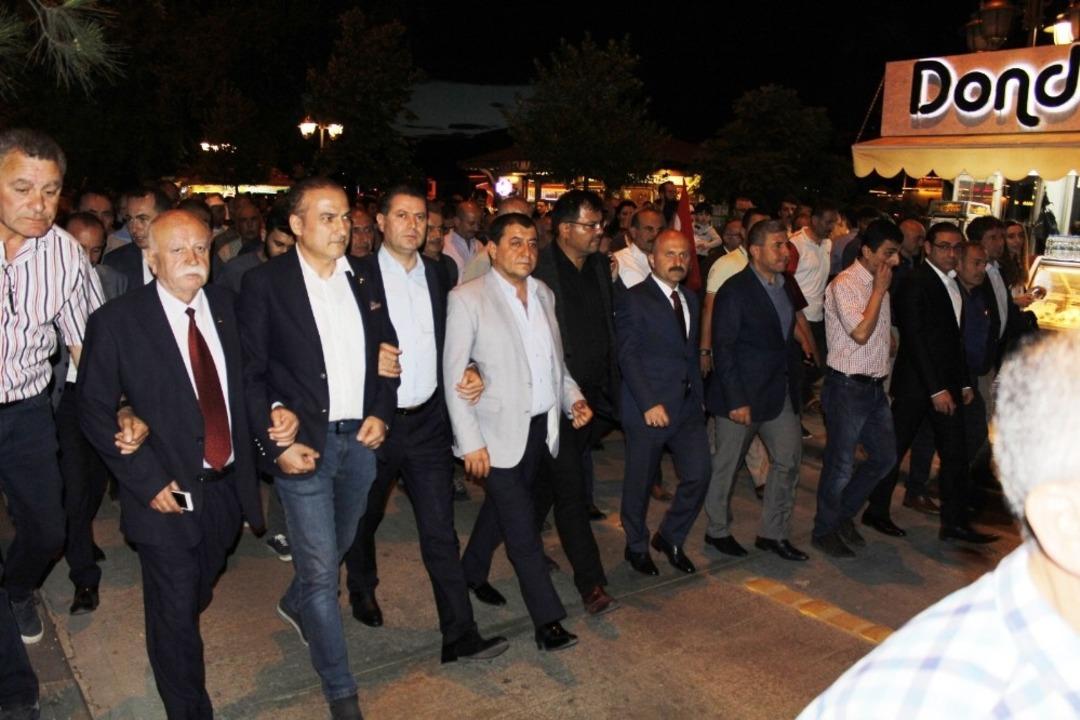 Amasya&rsquo;da &ldquo;15 Temmuz Demokrasi ve Milli İrade Y&uuml;r&uuml;y&uuml;ş&uuml;&rdquo;