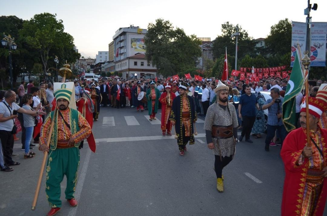 Tekirdağ&rsquo;da mehteranlı y&uuml;r&uuml;y&uuml;ş