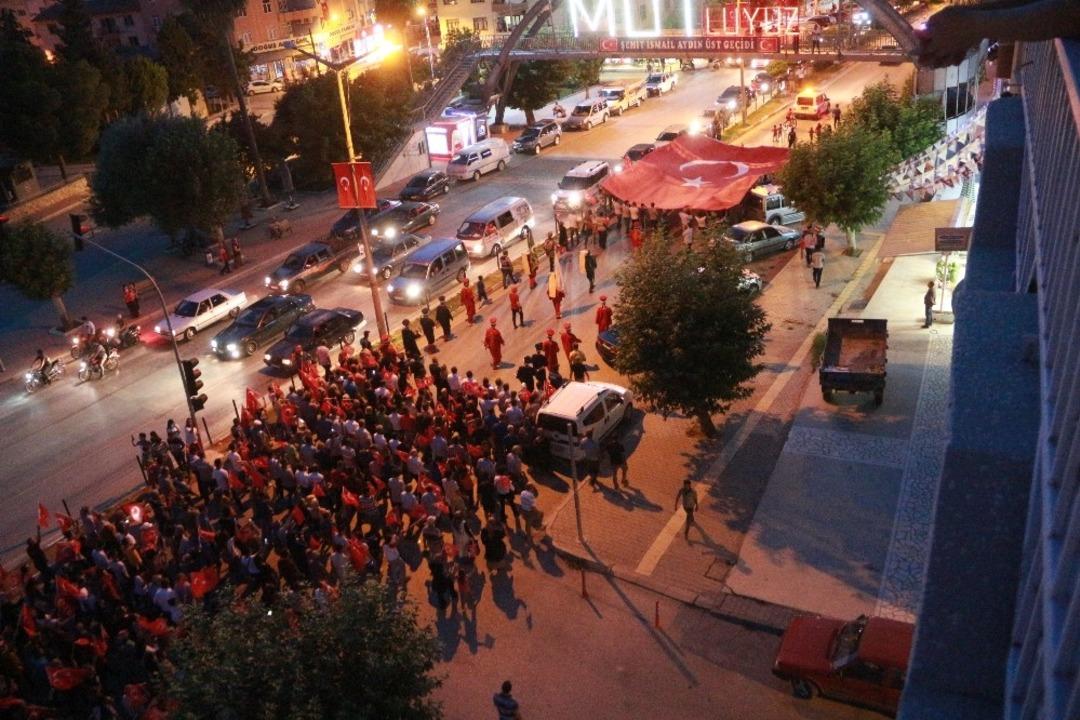 Mut&rsquo;ta 15 Temmuz Demokrasi ve Milli birlik g&uuml;n&uuml; etkinlikleri