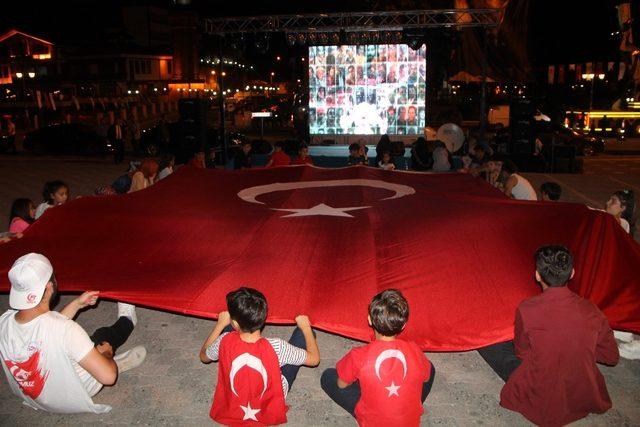 00.13’te Amasya’dan salalar yükseldi