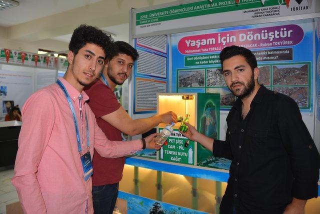 Katı atıklar için elektronik ayrıştırma cihazı yaptılar