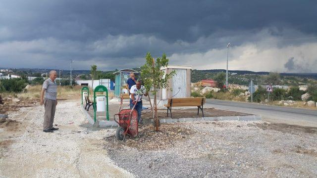 Atıl vaziyetteki çeşmeler onarılıyor