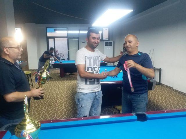 15 Temmuz bilardo turnuvasına Salihli damgası