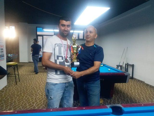 15 Temmuz bilardo turnuvasına Salihli damgası