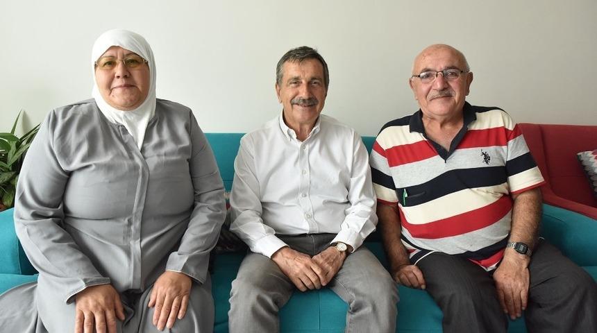 Başkan Ata&ccedil;, Kara &ccedil;iftini hacca uğurladı