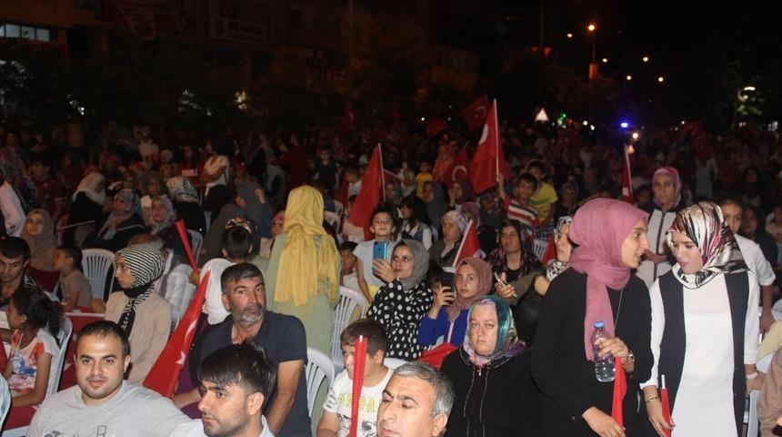 Kahta İl&ccedil;esinde 15 Temmuz etkinliği