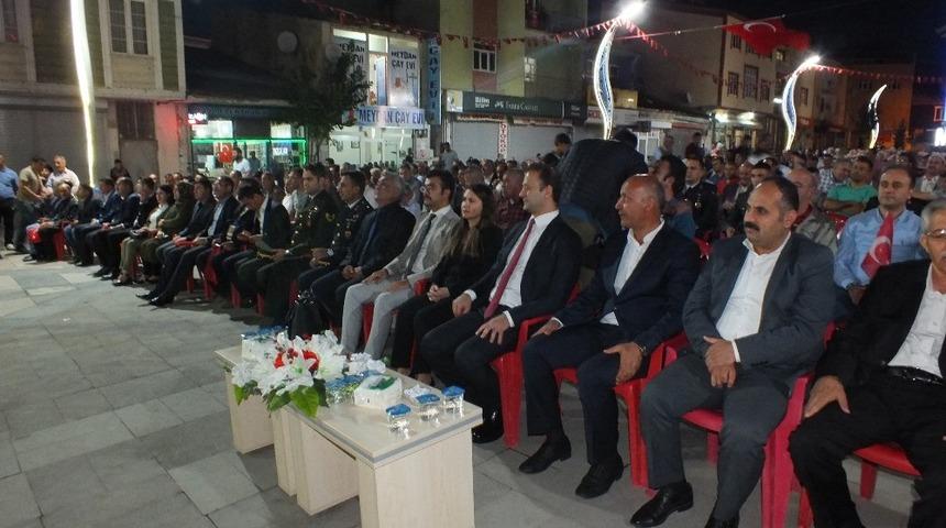 Malazgirt&rsquo;te 15 Temmuz Şehitlerini Anma, Demokrasi ve Milli Birlik G&uuml;n&uuml;