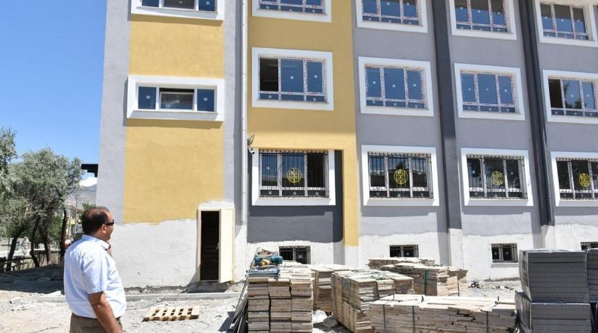 Mehmet Akif Ersoy İlkokulu inşaatı devam ediyor