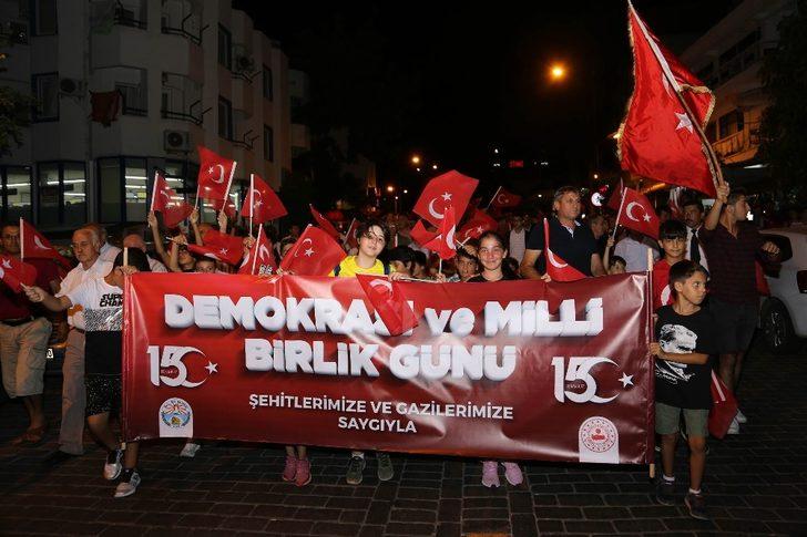 Kaş’ta “15 Temmuz Demokrasi ve Milli Birlik Günü” etkinlikleri G4