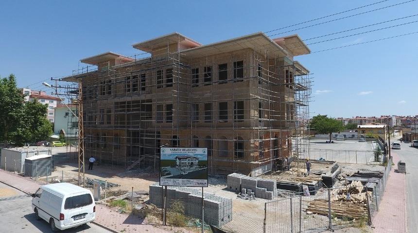 Karatay Belediyesinden K&ouml;pr&uuml;başı Polis Karakoluna yeni hizmet binası