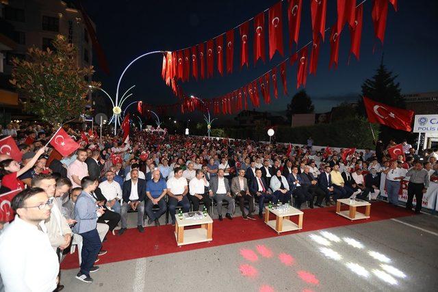 Çayırova’da 15 Temmuz’un yıldönümü binler birlik oldu