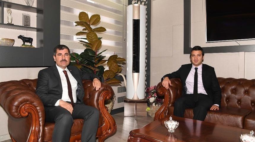 Başkan Asya, Başsavcı Karahan&rsquo;ı ağırladı