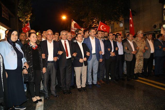 Battalgazi’de 15 Temmuz Demokrasi ve Milli Birlik günü anma etkinlikleri