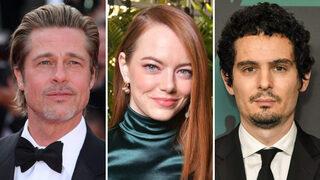 Emma Stone ile Brad Pitt Babylon filminde buluşuyor