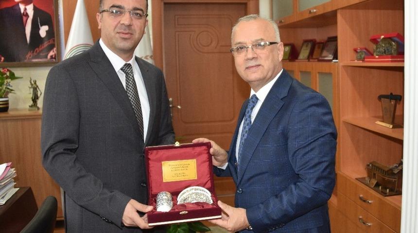 Başkan Kayda&rsquo;dan, Başsavcı Balık&rsquo;a hayırlı olsun ziyareti