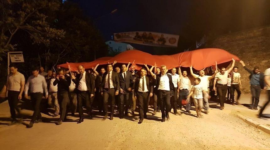 Ak&ccedil;adağ ve Arapgir&rsquo;de 15 Temmuz Etkinliği