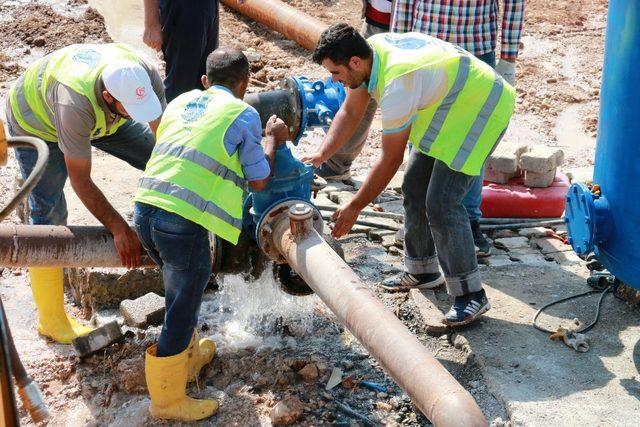 ŞUSKİ Akçakale’deki içme suyu sorununu kalıcı olarak çözüyor