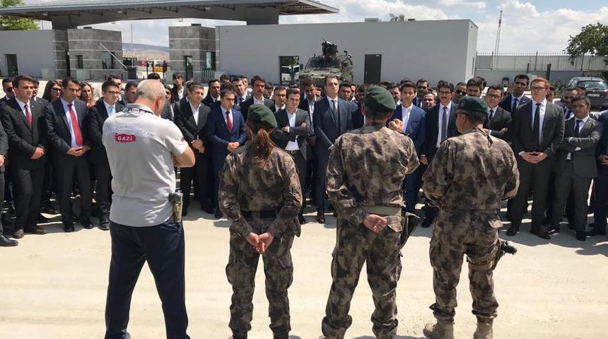 Hakim ve savcı adaylarından &Ouml;zel Harekat Daire Başkanlığı'na ziyaret