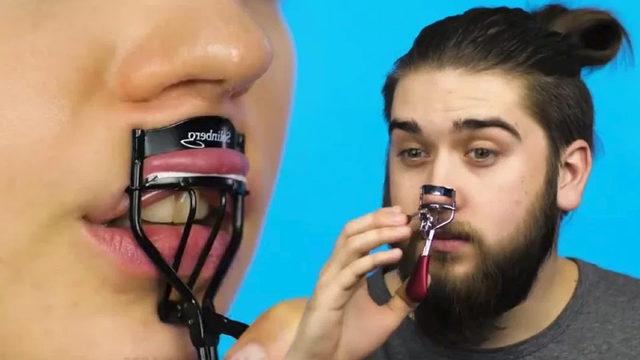 Güzellik uzmanları uyarıyor: Sivilceleri sıkmak, dudakları dolgunlaştırmak için kirpik kıvırıcısı kullanmayın