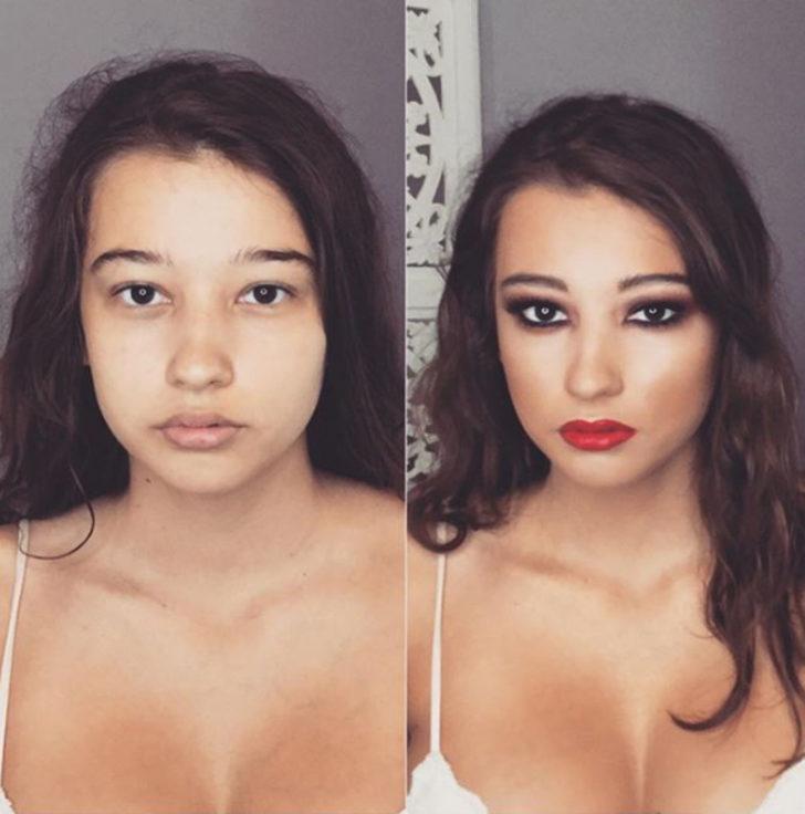 Makyajdan sonra yeni bir yüze sahip olan, 'vay be' dedirten makyaj dönüşümleri  G4