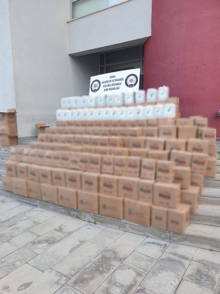 Adana'da etil alkol operasyonu G1