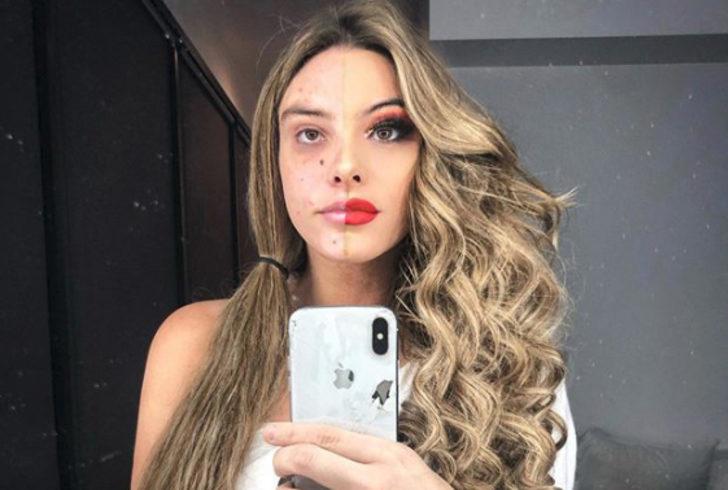 Makyajdan sonra yeni bir yüze sahip olan, 'vay be' dedirten makyaj dönüşümleri  G1