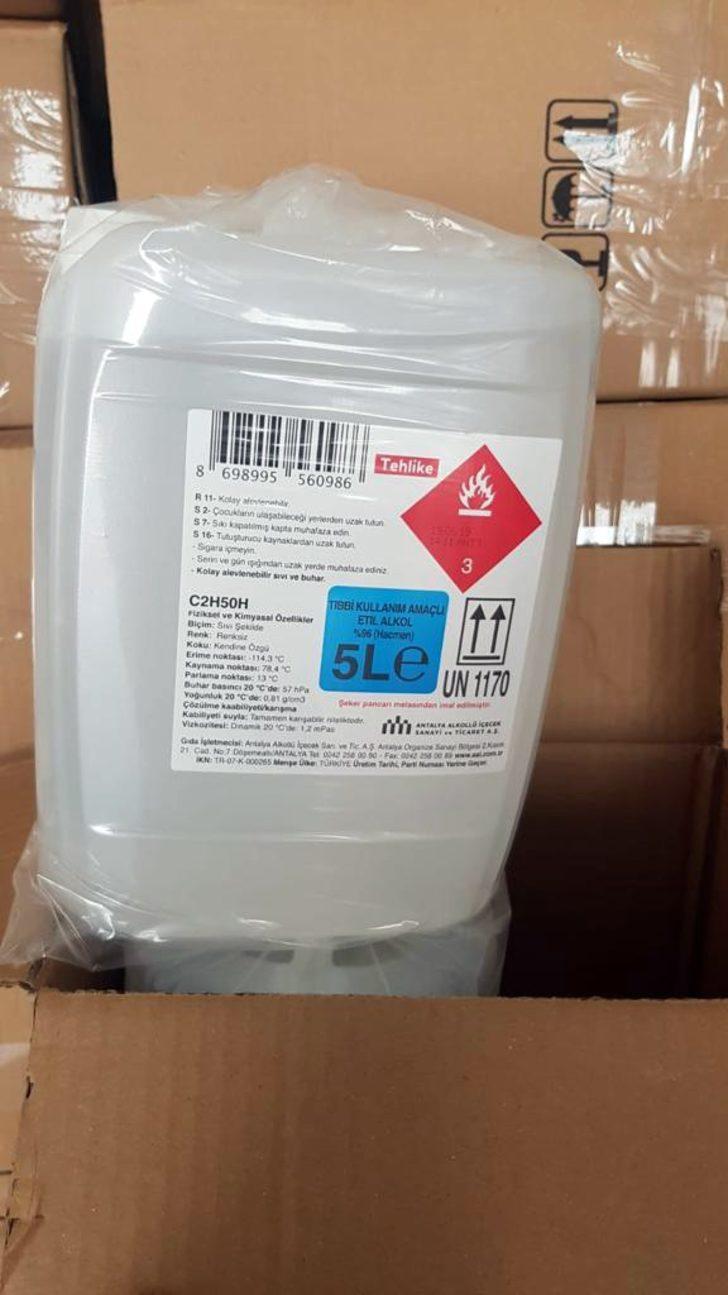 Adana'da etil alkol operasyonu G4