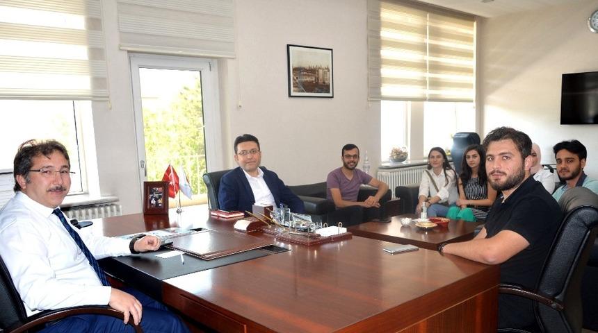 Benim İşim Girişim Yarışmacılarından Kayseri İl Sağlık M&uuml;d&uuml;rl&uuml;ğ&uuml;&rsquo;ne Ziyaret