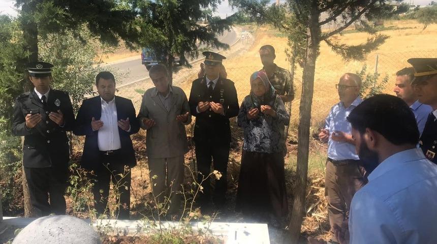 Kaymakam Avcı şehit ailelerini ziyaret etti