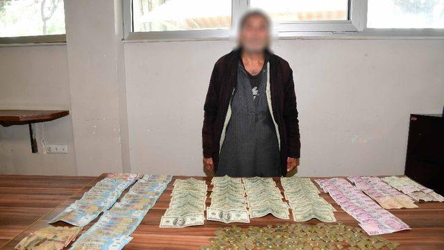 Dilencinin üzerinden servet çıktı