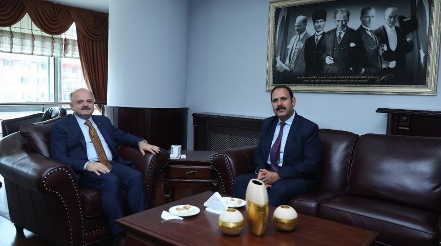 Vali &Ccedil;akacak&rsquo;tan Cumhuriyet Başsavcısı İrcal&rsquo;a ziyaret