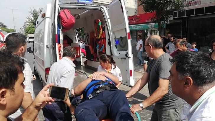 Aynı yerde 10 dakika arayla iki kaza; 2 yaralı G5