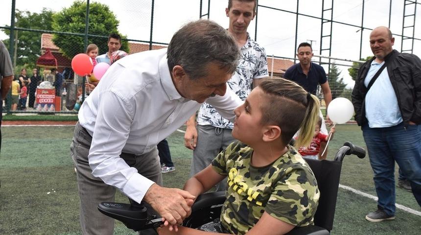 Başkan Ataç çocuk ve yaz şenliğinde