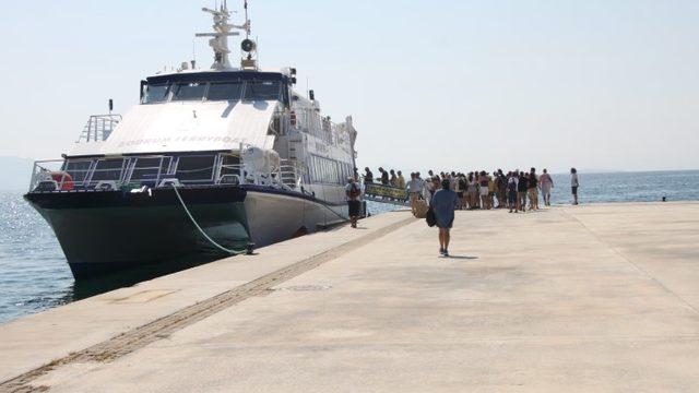 Didim-Kos feribot seferlerine yoğun ilgi