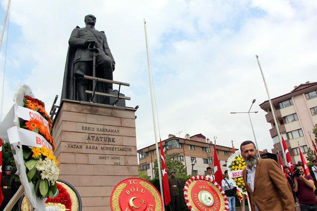 Atatürk'ün Bolu'ya gelişinin 85'inci yılı kutlandı