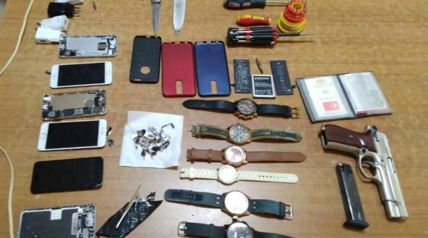 Erdek&rsquo;te hırsızlık olayına karışan 3 kişi tutuklandı