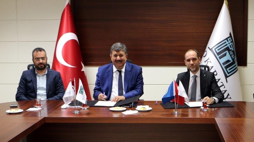 KTO Karatay &Uuml;niversitesi ile Ziraat Katılım Bankası arasında protokol