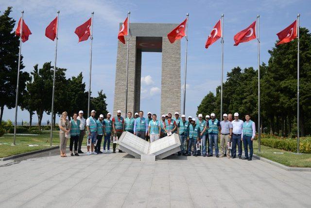 Şehitler Abidesi ve 57. Alay Şehitliğinde 15 Temmuz temizliği