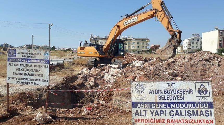 B&uuml;y&uuml;kşehir &uuml;&ccedil; Mahalleyi kanalizasyona kavuşturuyor